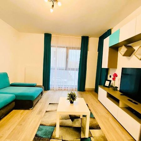 Apartamento Blue Plaza Studio Bucarest Exterior foto